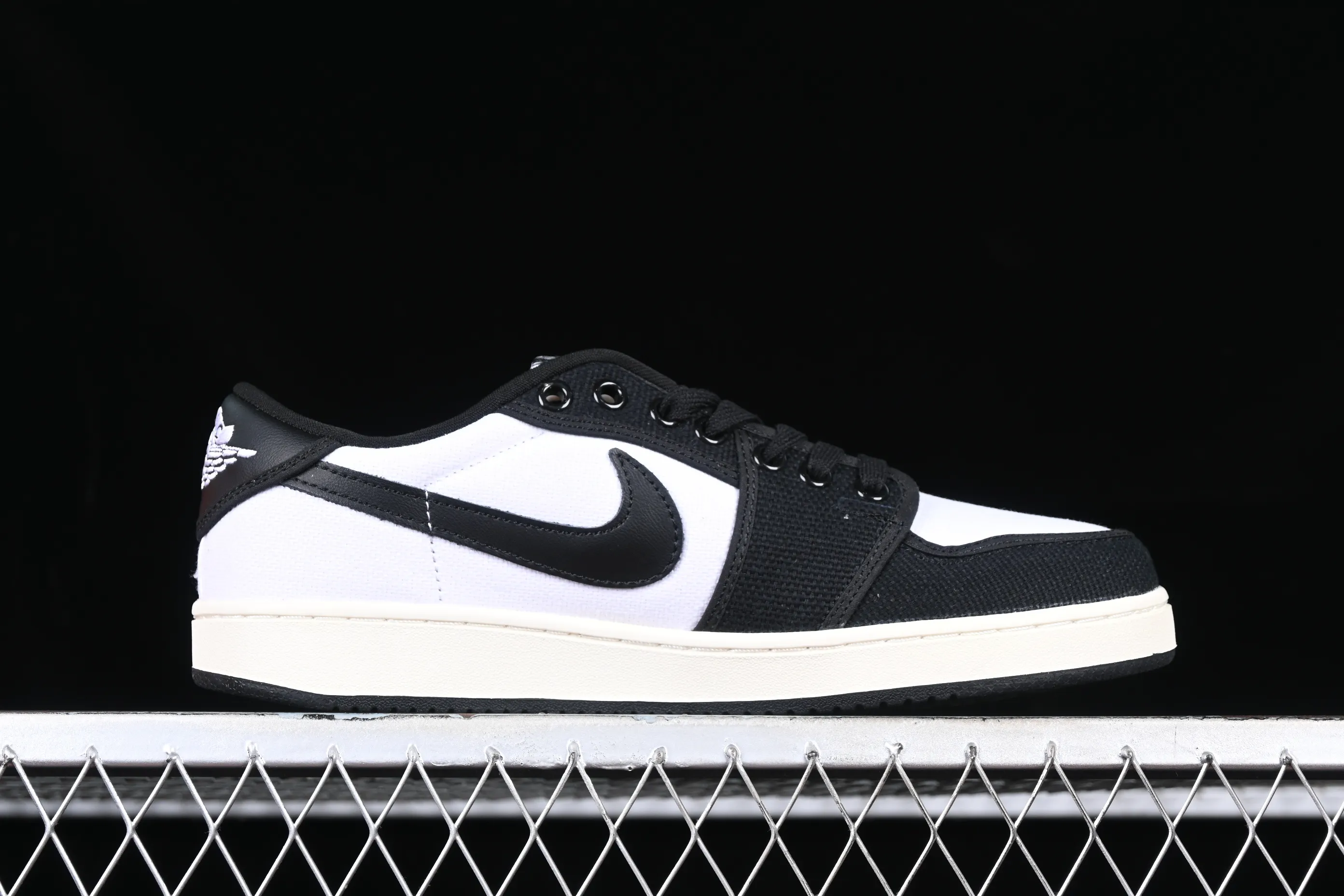 All categories Air Jordan Jordan series basketball shoes Air Jordan 1 Low Z version AJKO 1 Low Shadow "Panda" AJ1 Joe 1 Panda canvas cultural casual shoes DX4981-100